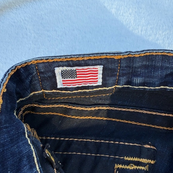 True Religion Women's Skinny Jeans – Serena Size 26, Distressed Blue Wash - Picture 11 of 12